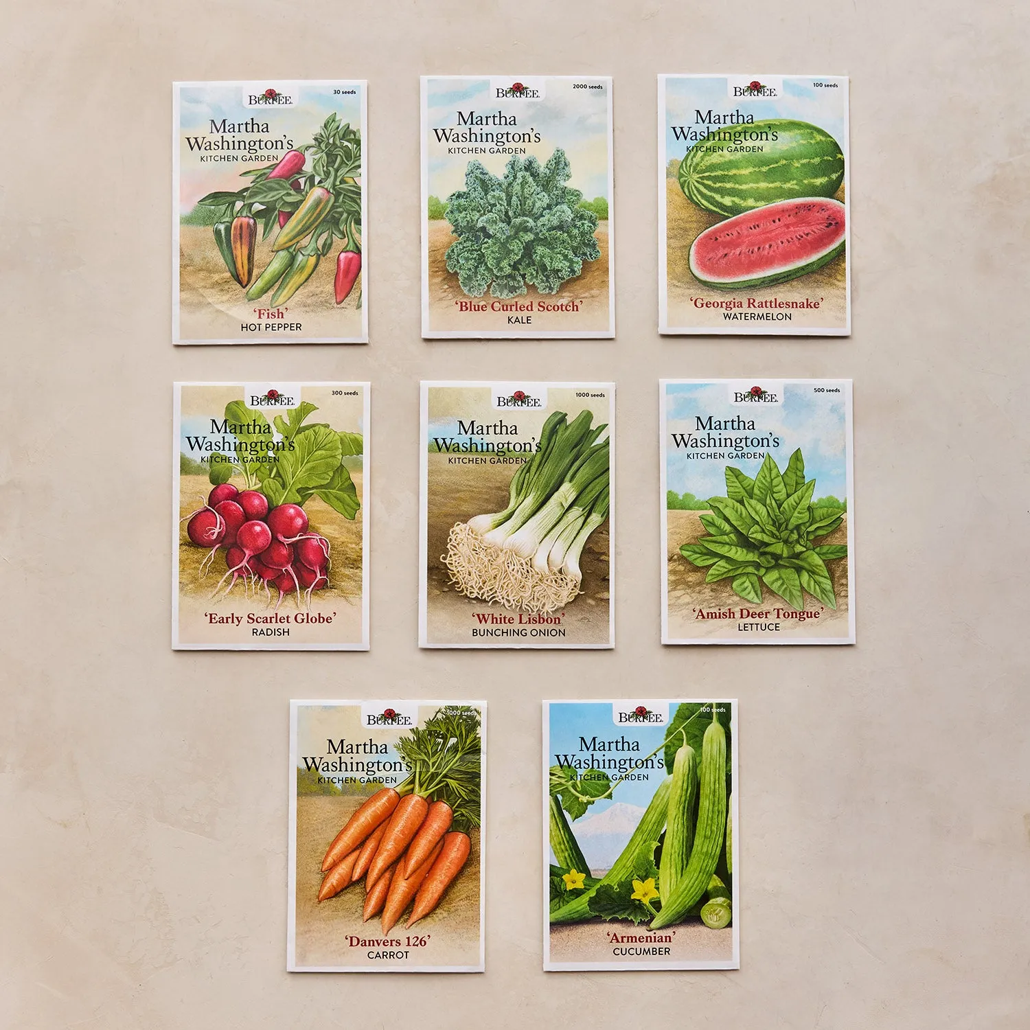 Burpee Martha Washington Kitchen Garden Collection