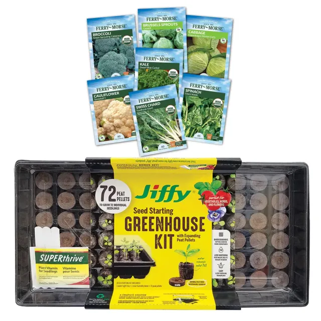 Jiffy Seed Starting Greenhouse Kit
