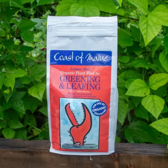 Coast of Maine Greening & Leafing Lobster Meal Fertilizer 4 LB