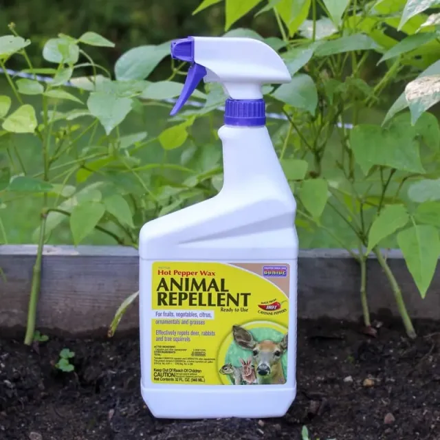 Bonide Hot Pepper Animal Repellent Spray 32 oz Ready-to-Use
