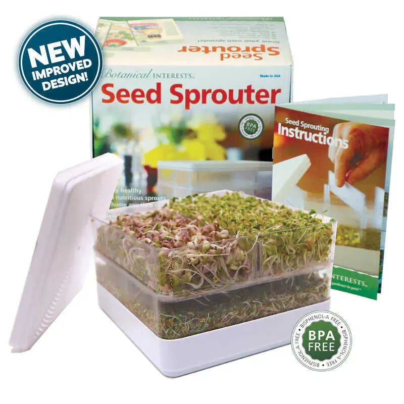 Botanical Interests Seed Sprouter Tray Kit BPA-Free