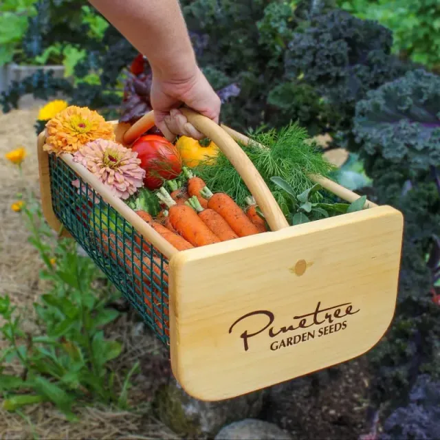 Pinetree Garden Seeds Pike's Original Maine Garden Hod Oak Handle