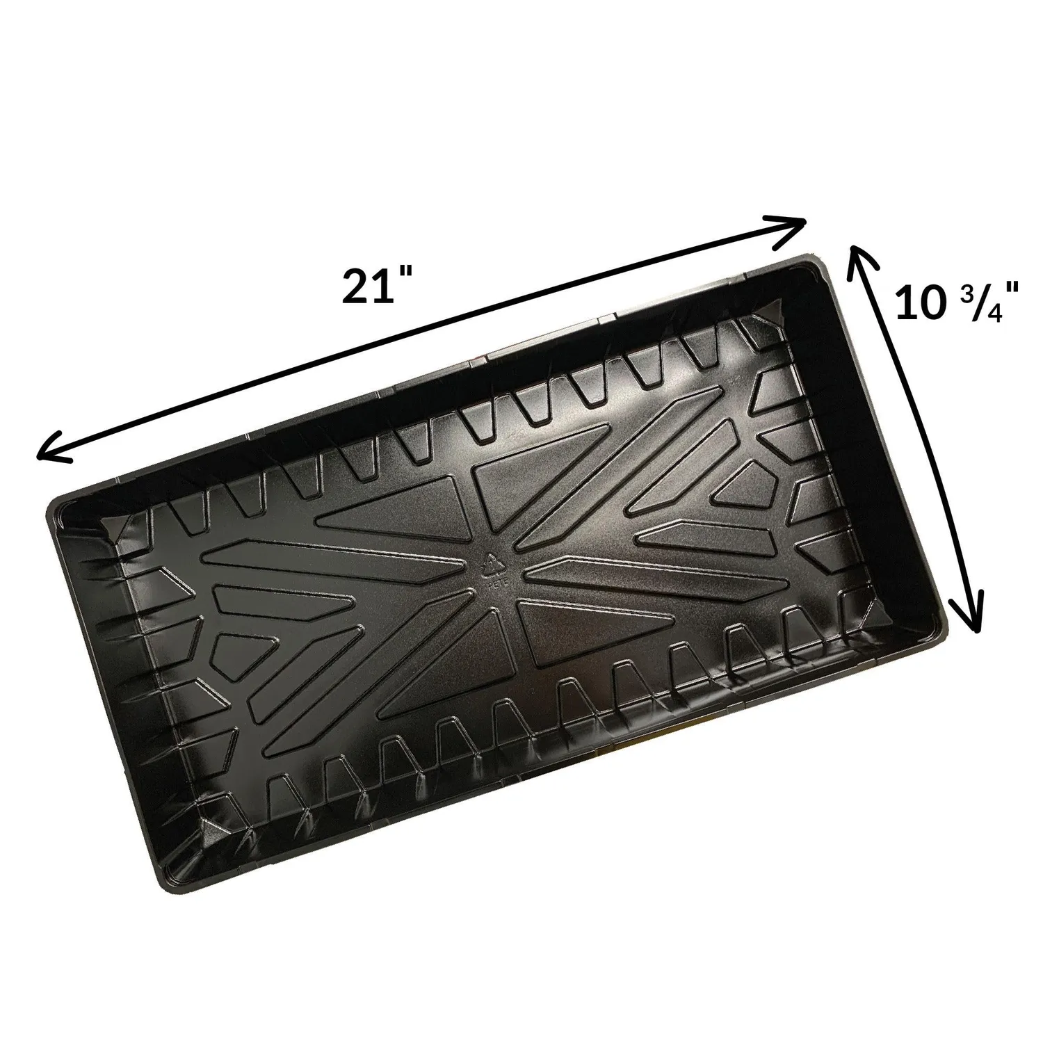 Jiffy Plant Germination Tray Plastic 10.75x21 in
