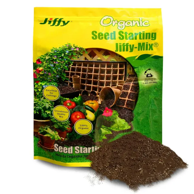 Jiffy Natural Organic Seed Starting Mix