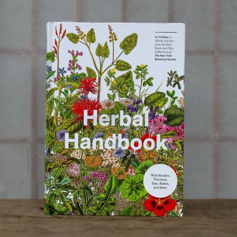 Pinetree Garden Seeds Herbal Handbook Hardcover 175 Pages History