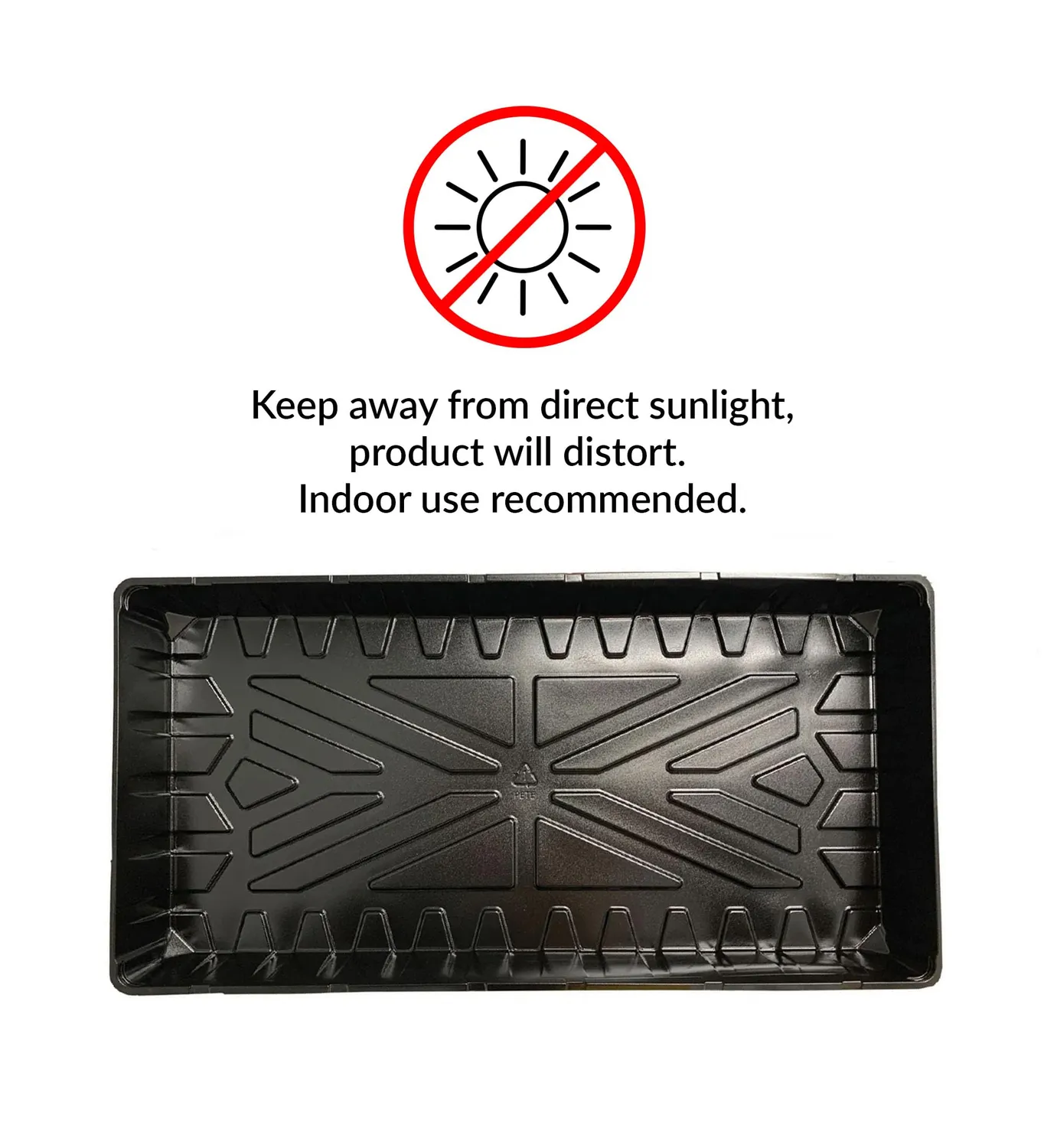 Jiffy Plant Germination Tray Plastic 10.75x21 in