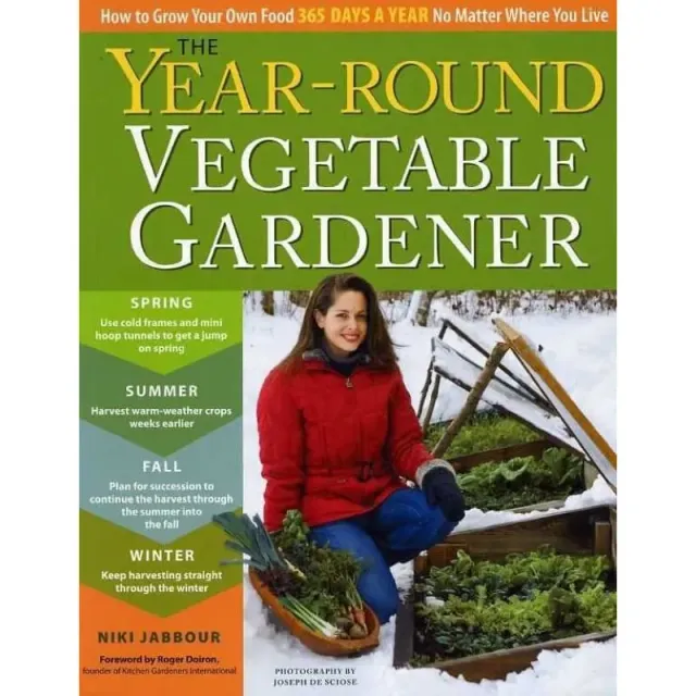 Pinetree Year Round Vegetable Gardener Book 256 Pages