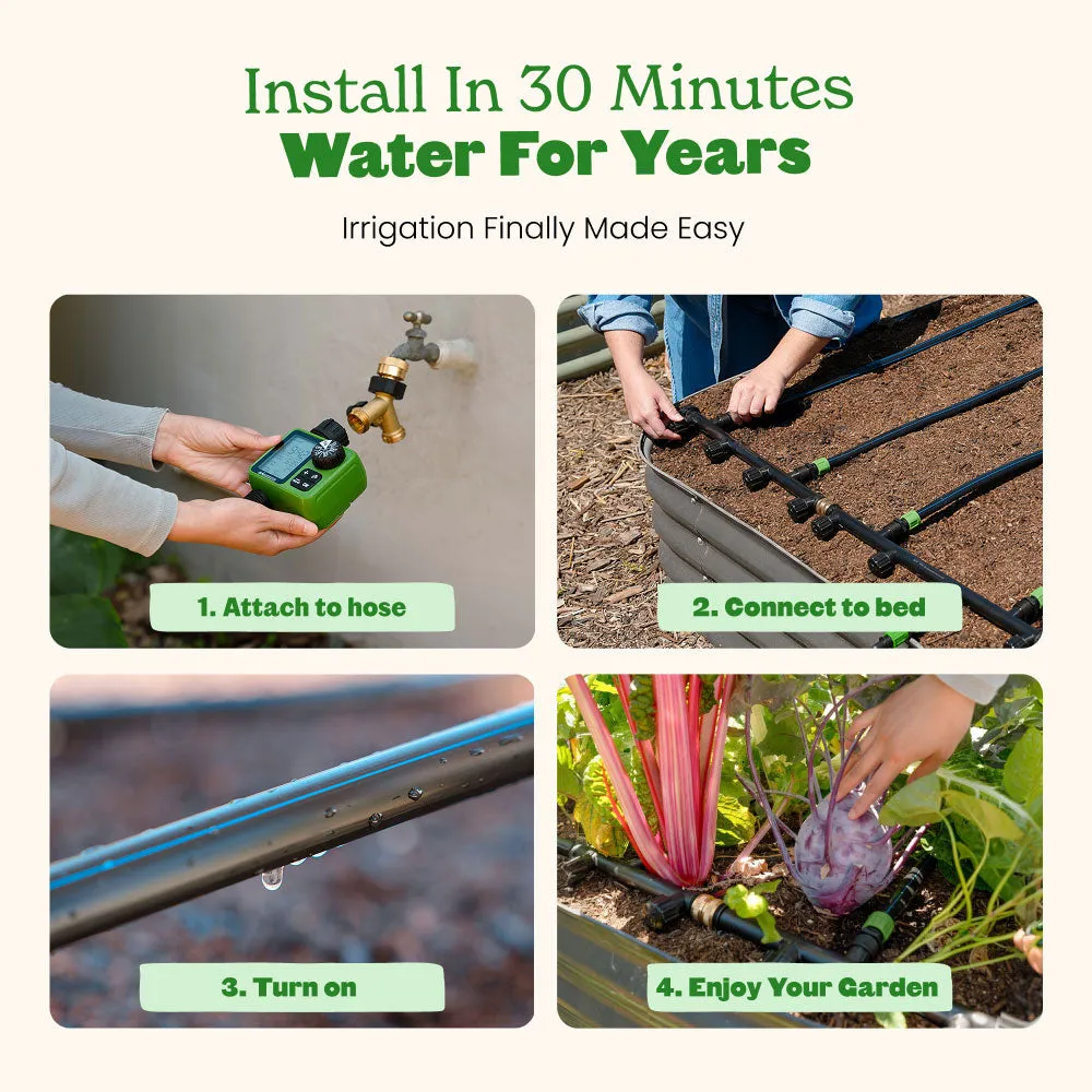 Epic Gardening Bed and Irrigation Kit 2-Pack