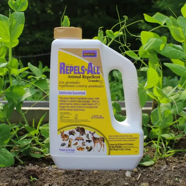 Bonide Repels All Animal Repellent Granules 3 LB Natural